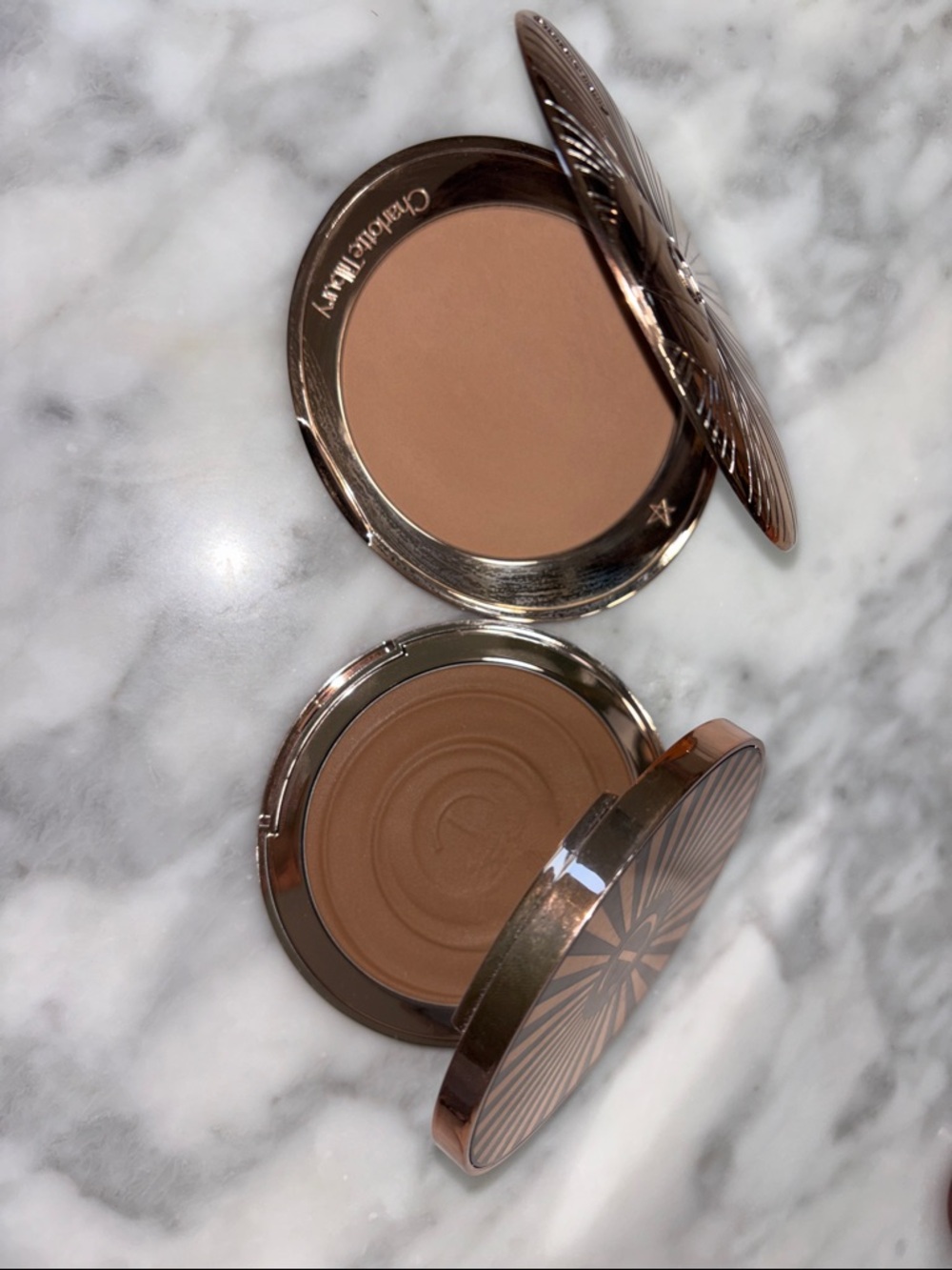Charlotte Tilbury Matte Bronzer Duo in Brown Tan